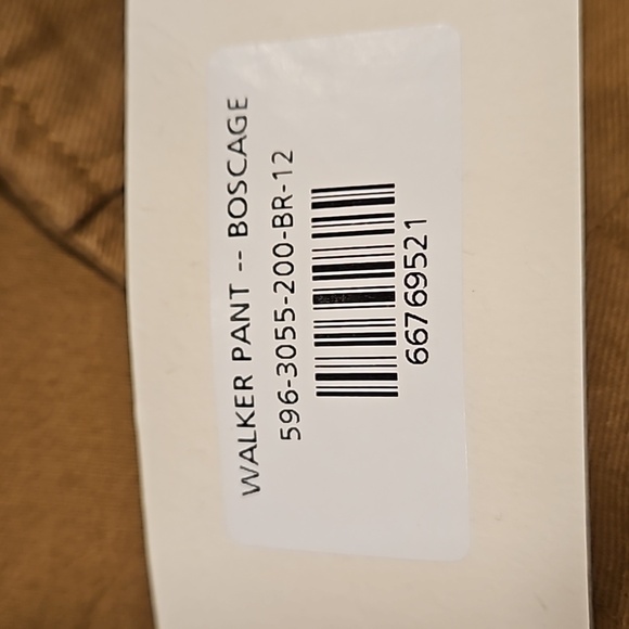 💕DOEN💕 Walker Pant ~ Barrel Leg Button Fly Pants Boscage 12 NWT - Picture 14 of 15